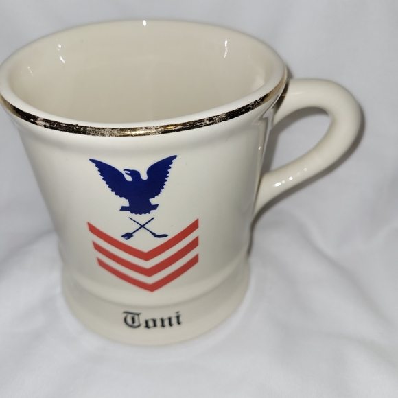 Vintage USS Dahlgren DDG-43 Navy Mug with "Toni’s" Name. - Picture 2 of 5